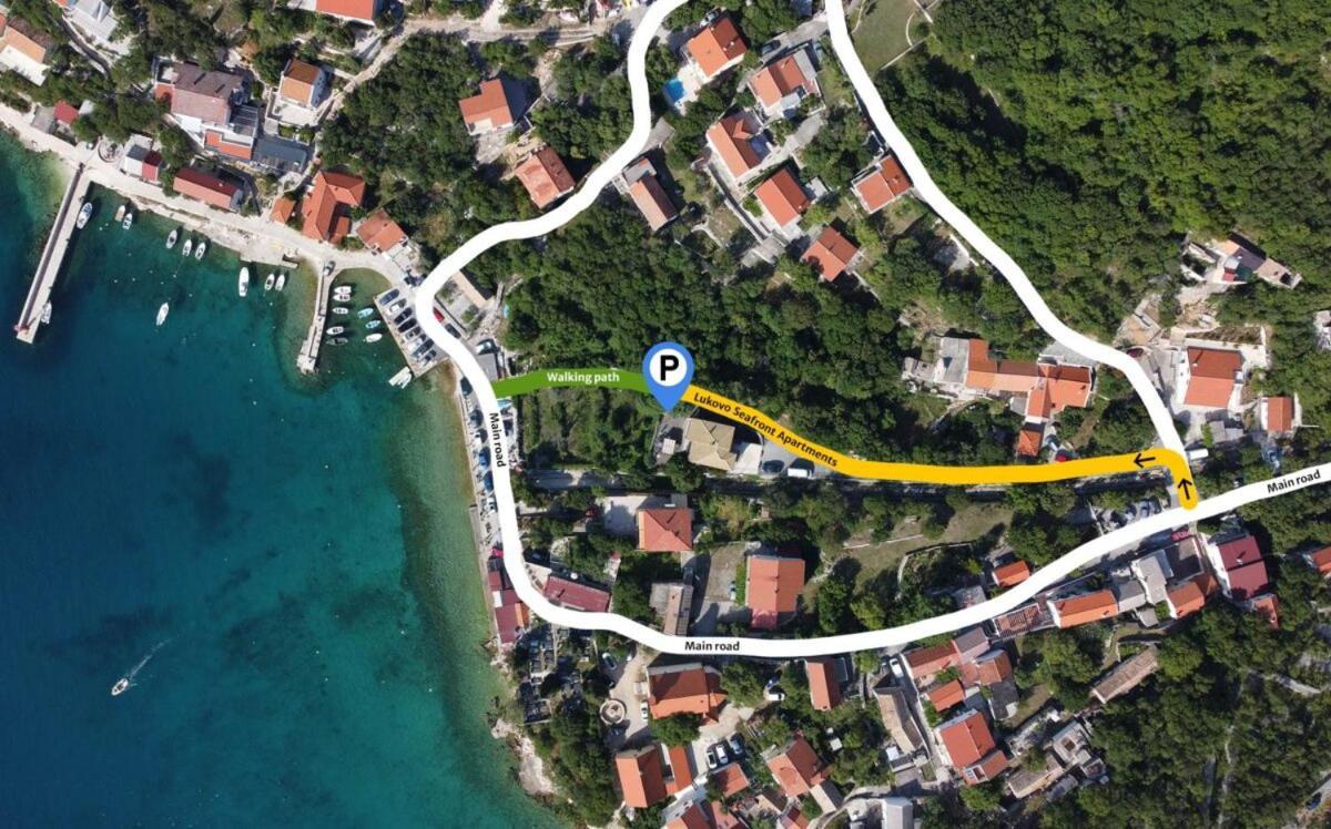 Lukovo Seafront Apartments Екстериор снимка